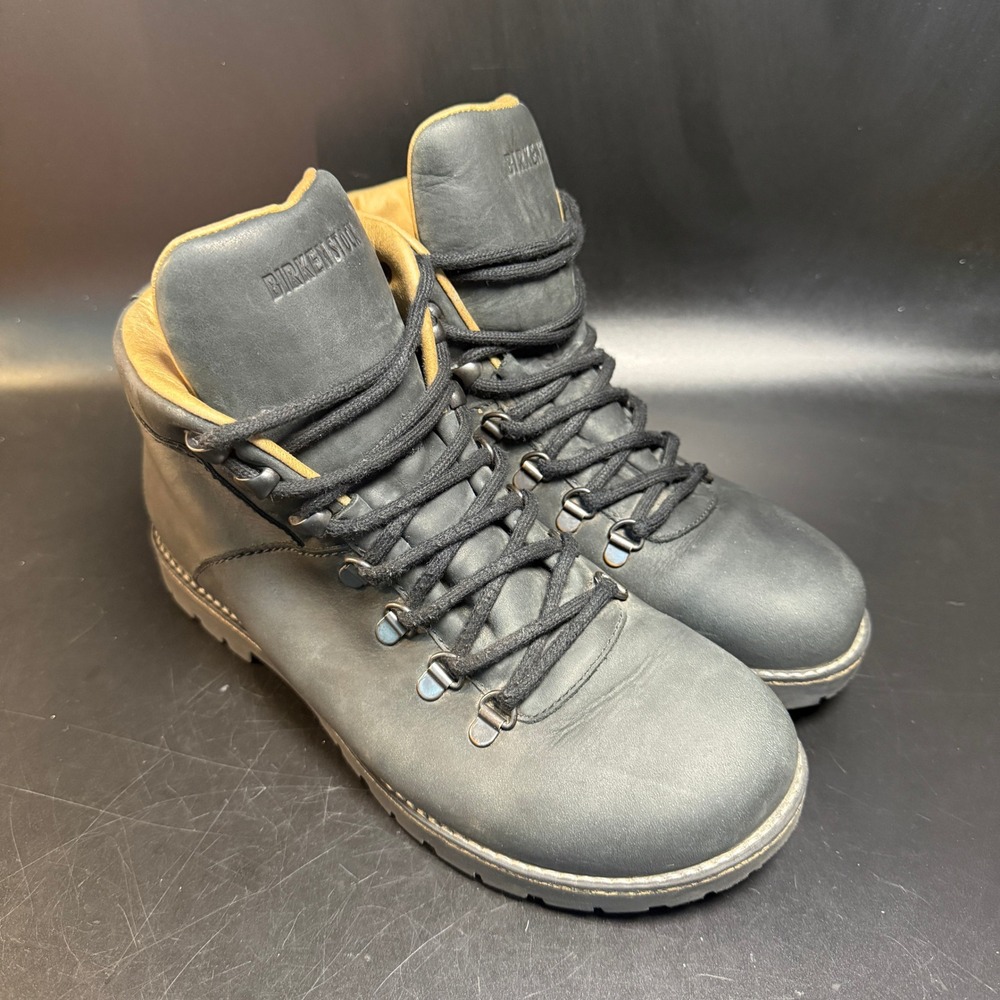 Birkenstock Black Leather Boots
